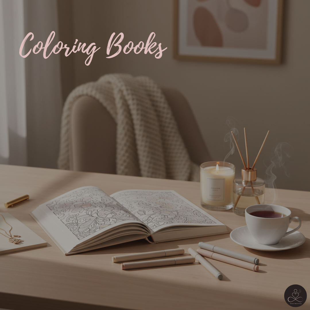 Brand Becoming Coloring Book and Page Collection by Andrea Callahan