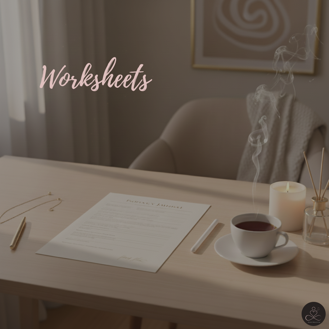 Brand Becoming Worksheet Collection by Andrea Callahan